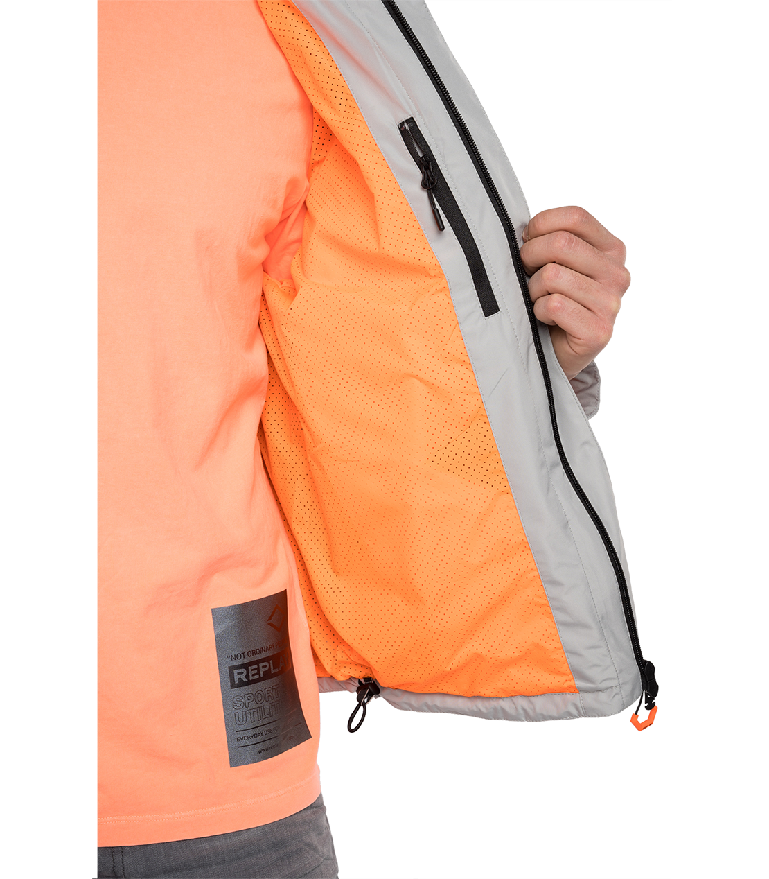 ボンディッドポリ フーディー 詳細画像 アイスグレー 8